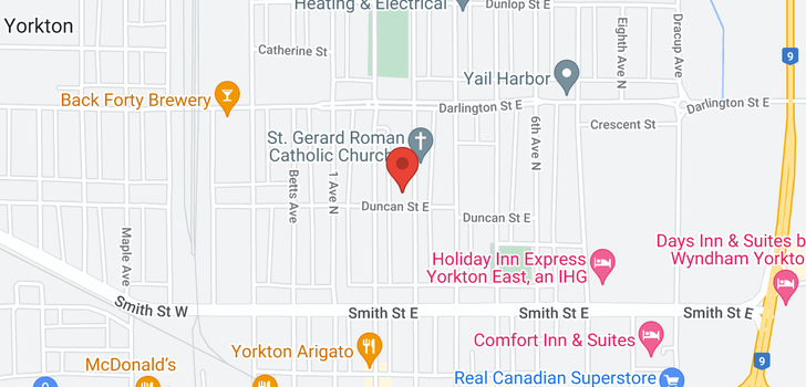 map of 118 Third AVE N